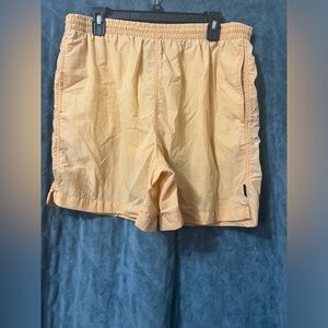 Men's Orange Unbranded Swim Trunks